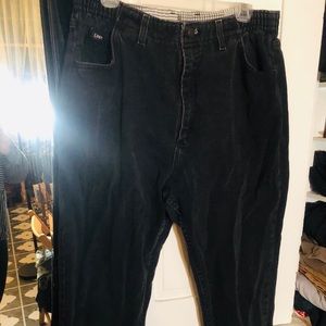 Vintage Lee black mom jeans